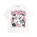 Urban Skull Graffiti Cotton Tee