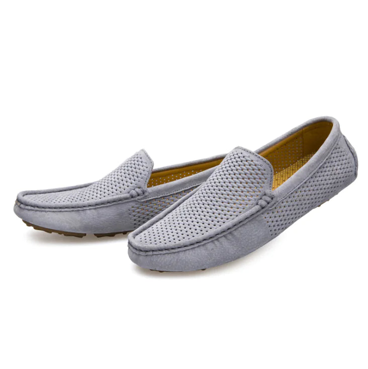 Suede Driving Loafers