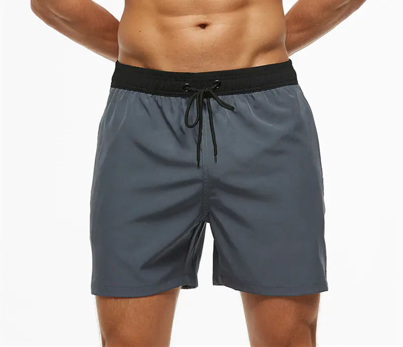 Men's Solid Color Leisure Shorts