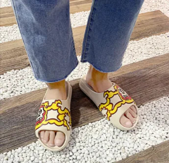 Cushioned Beach Flip Flops