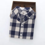 Men's Warm Flannel Pajama Suit