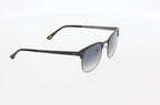 Osse Black Geometric Sunglasses