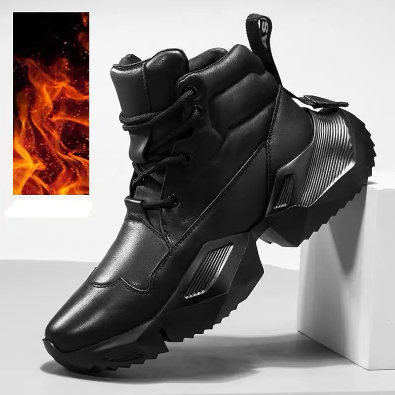 Black Samurai High Top Shoes