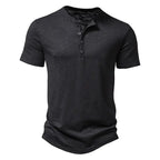 Summer Breeze Cotton Henley Polo