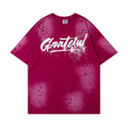 Men's Bold Distressed Letter Tee
