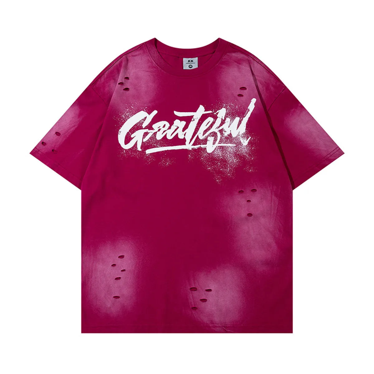 Men's Bold Distressed Letter Tee