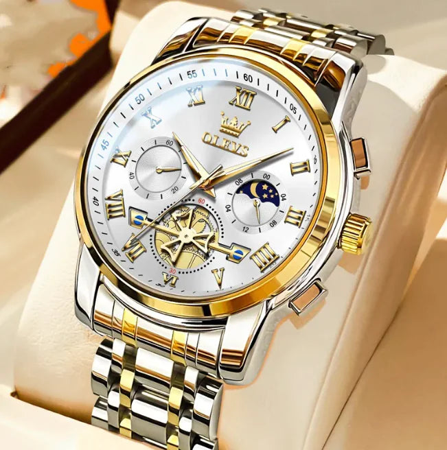 Luminous Men's Quartz Waterproof Watch