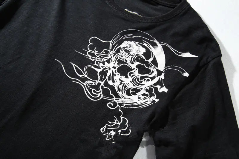 Embroidered Mythical Koi Tee