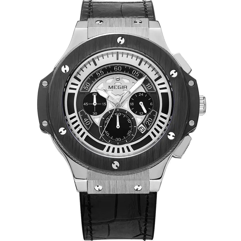Water-Resistant Stylish Quartz Timepiece for Men