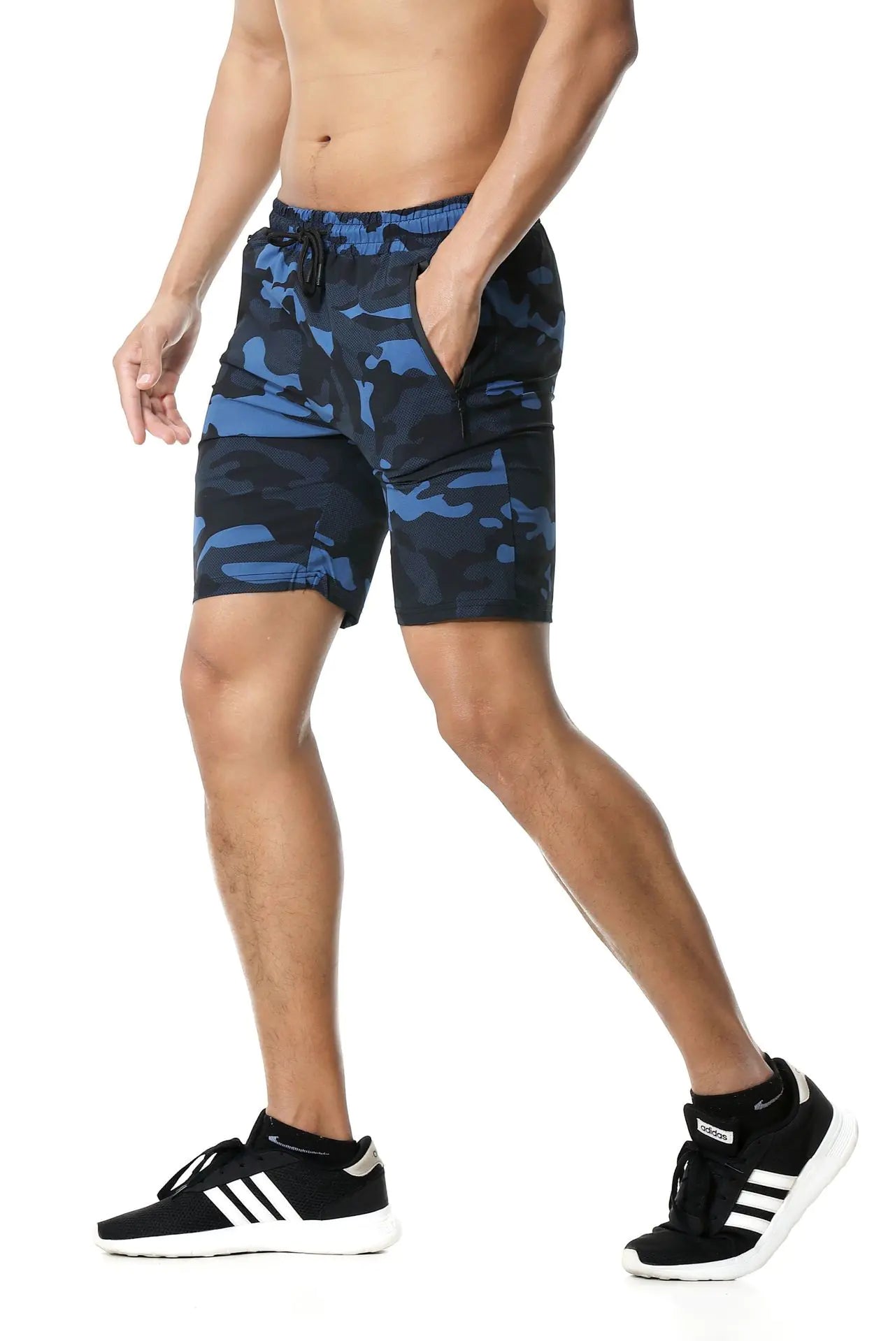 Men's Fast Dry Camo Sweat Shorts