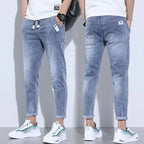 SlimFit Denim Stretch Pants