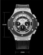 Water-Resistant Stylish Quartz Timepiece for Men