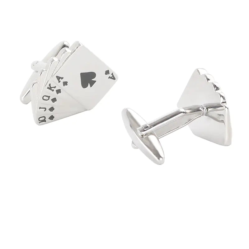 Casino Card Deck Cufflinks