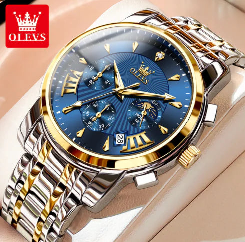 Luminous Men's Quartz Waterproof Watch