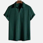 Textured Knit Polo