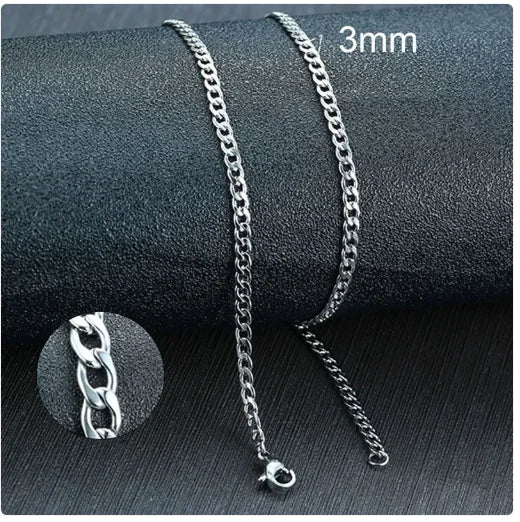 Stainless Steel Cuban Necklace