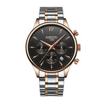 Sleek Waterproof Quartz Watch
