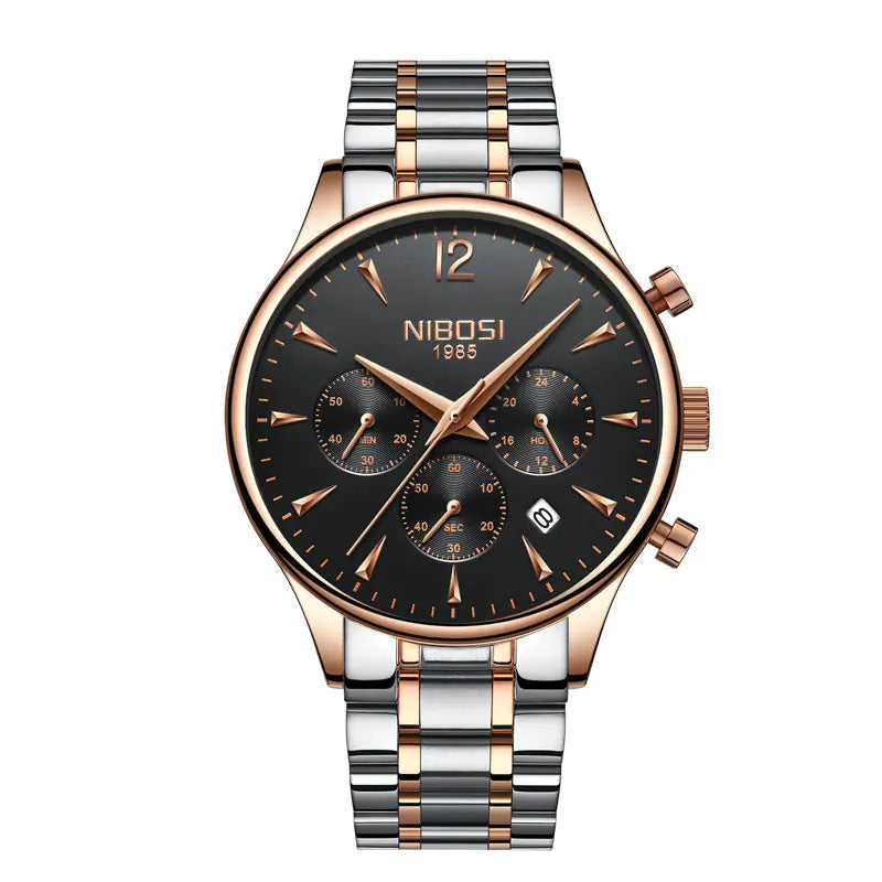 Sleek Waterproof Quartz Watch