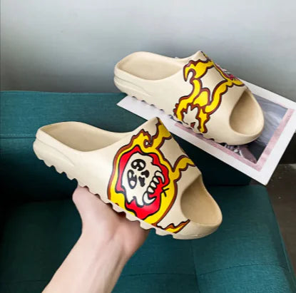 Cushioned Beach Flip Flops