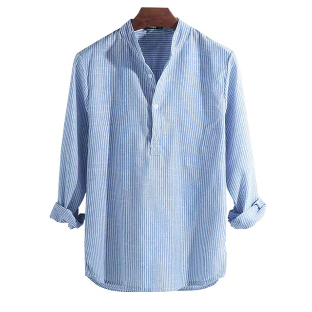 Men's Stylish Slim Cotton Casual Shirt