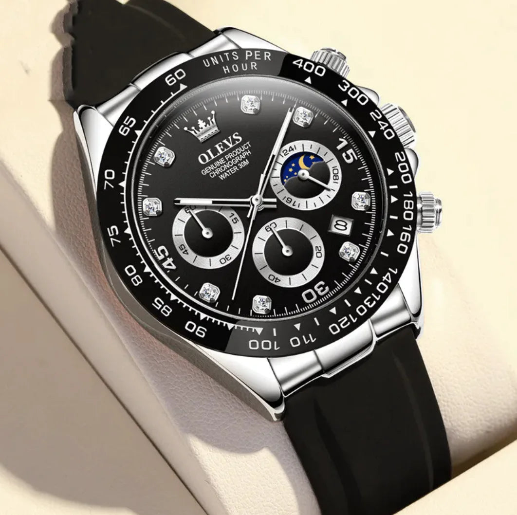 Versatile Glow Quartz Men's Watch