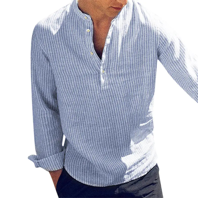 Men's Stylish Slim Cotton Casual Shirt