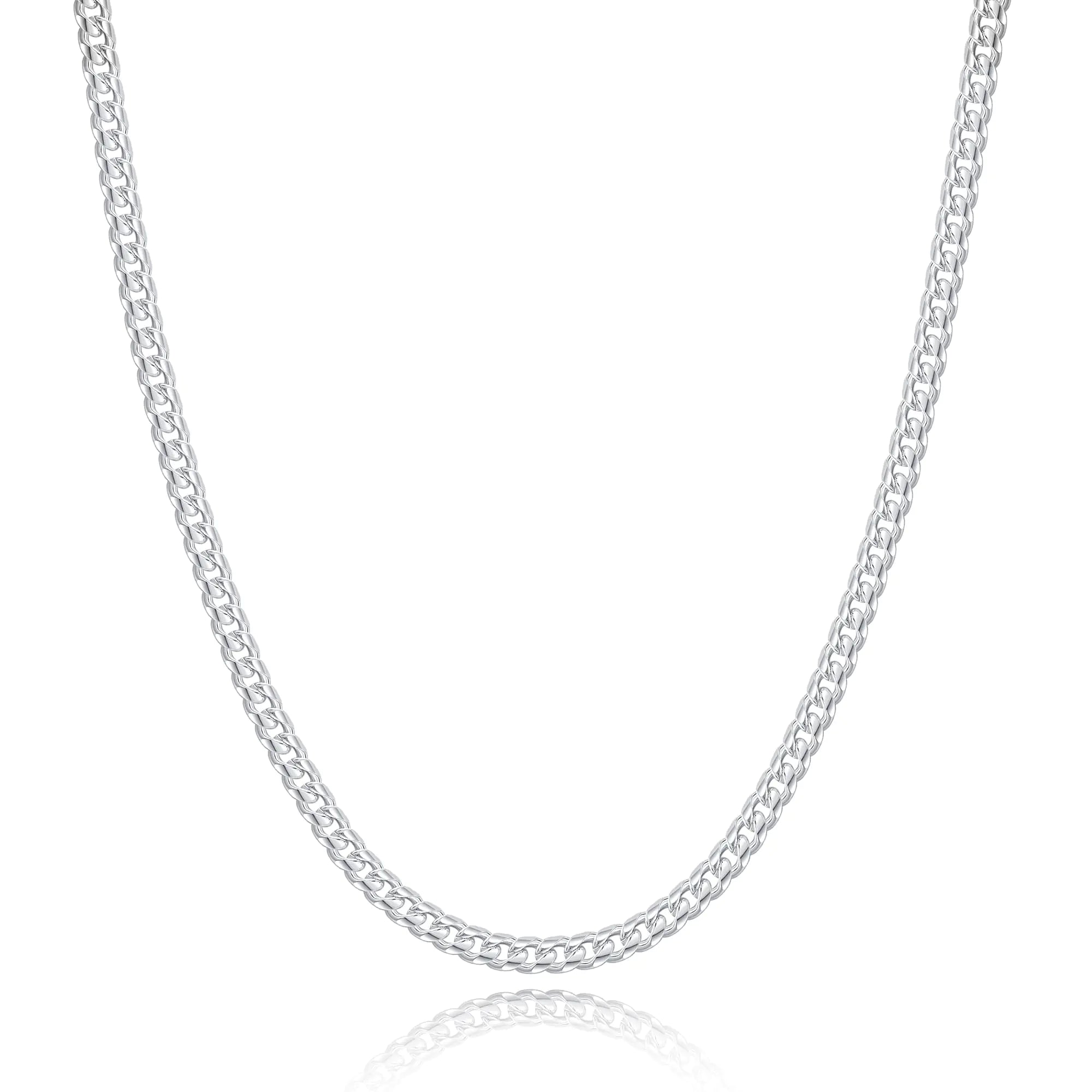 Sterling Silver Cuban Link Chain
