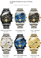 Luminous Men's Quartz Waterproof Watch