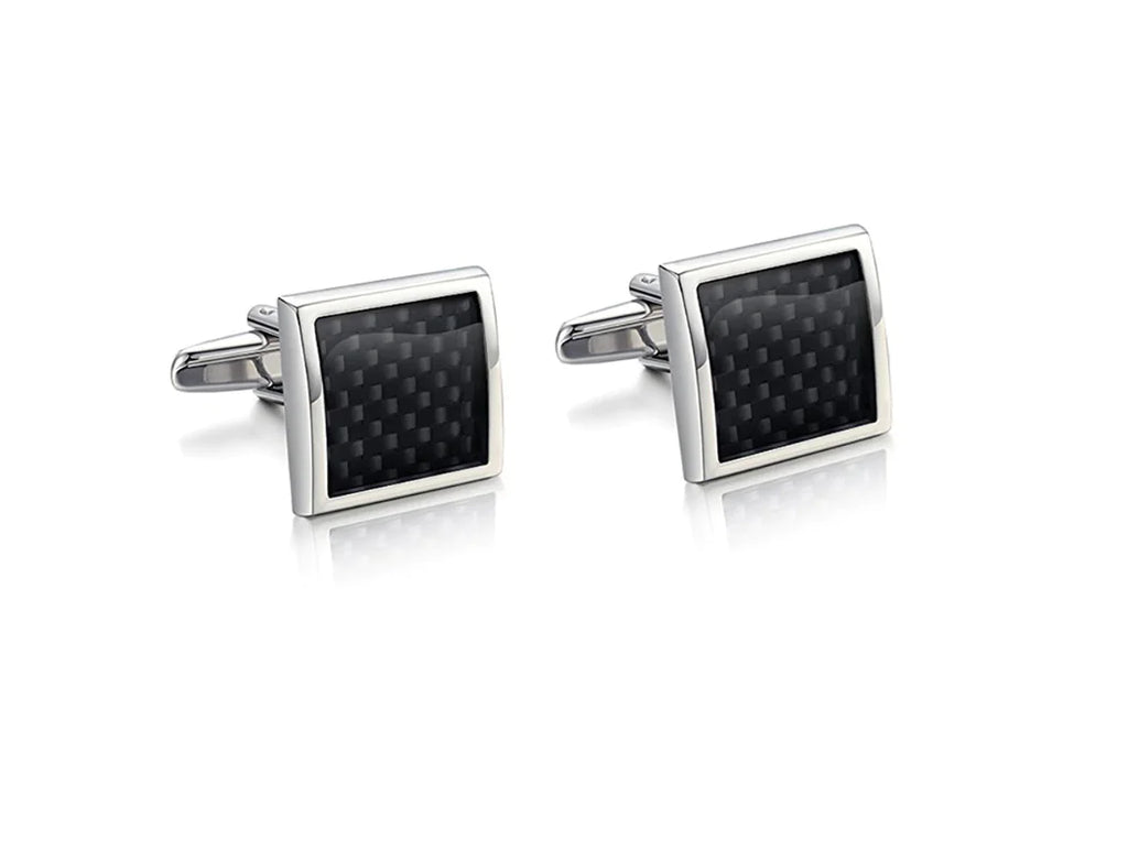 Sophisticated Geometric Cufflinks