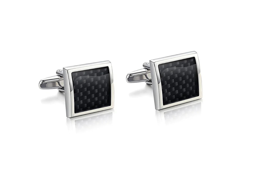 Sophisticated Geometric Cufflinks