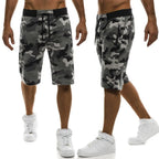 Relaxed Camo Sports Shorts